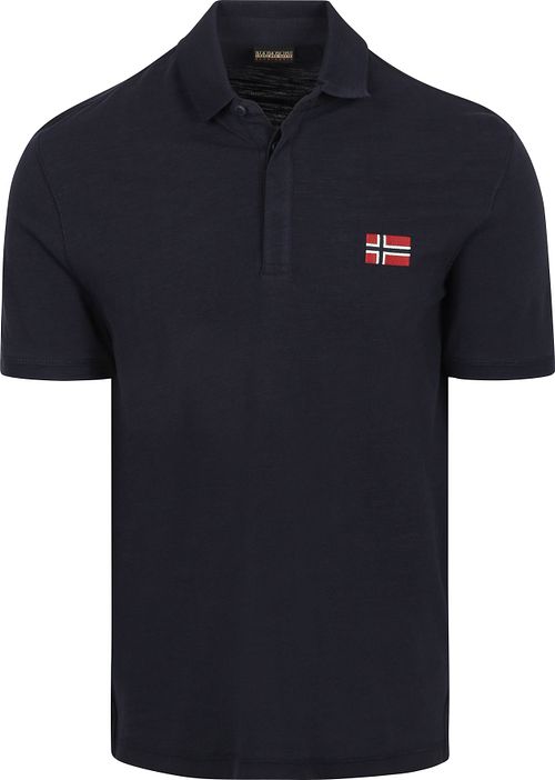 Koszulka polo Napapijri Ebea w kolorze granatowym Product