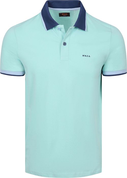 Koszulka polo NZA Foxton Piqué Pale Leaf w kolorze zielonym Product