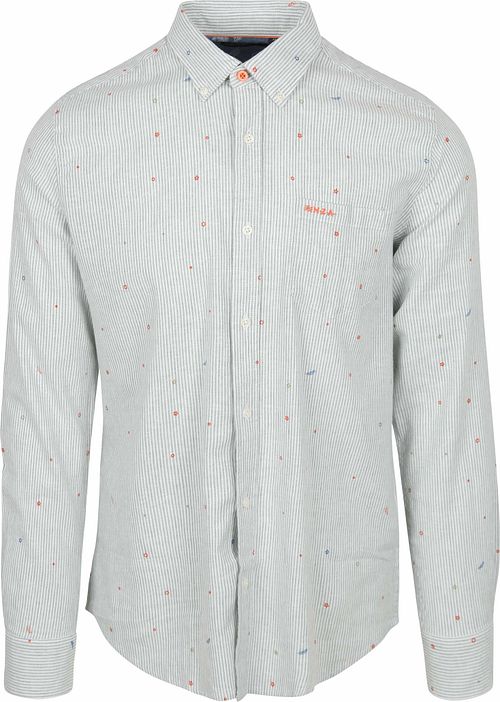 NZA Skjorte Emerson Linen Blend Grøn Product