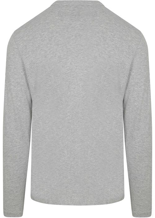 Profuomo longsleeve T-Shirt szary Product / Achterkant