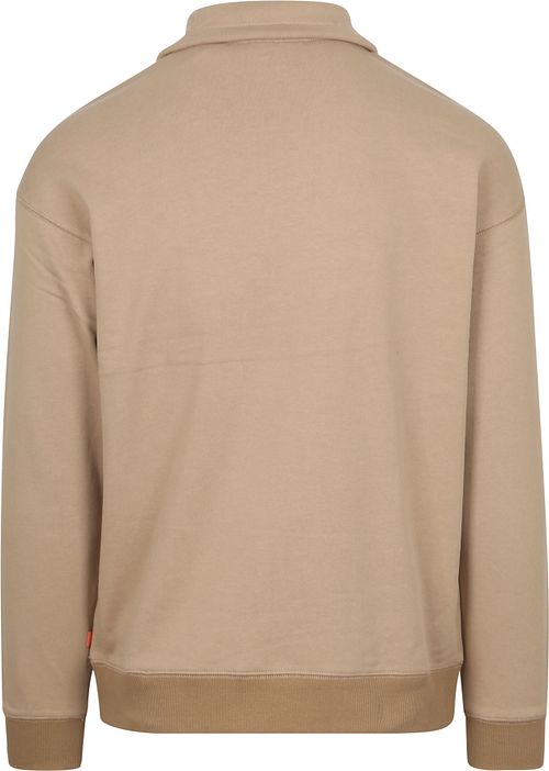 Scotch and Soda bluza z haftowanym motywem, half-zip Product / Achterkant