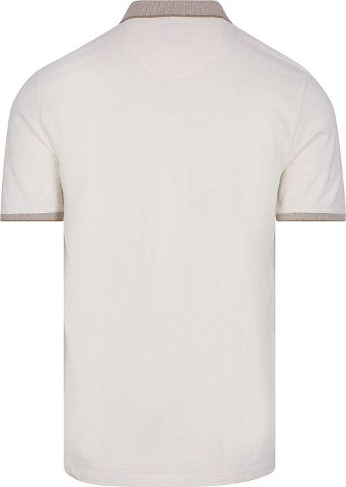 State of Art Polo Shirt Jersey Ribbed Contrast Kit Product / Achterkant