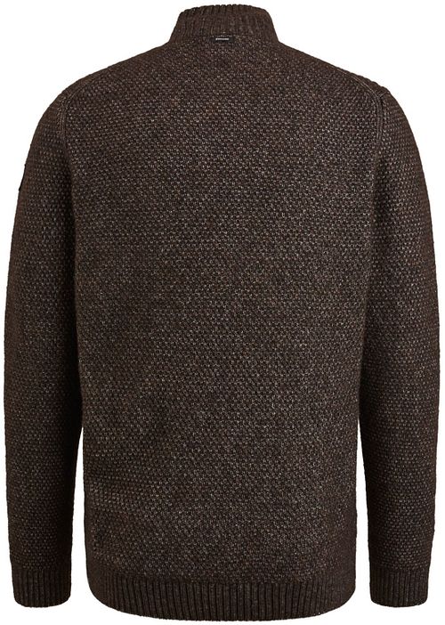 Vanguard Genser Halvglidelås Ull Brun Product / Achterkant