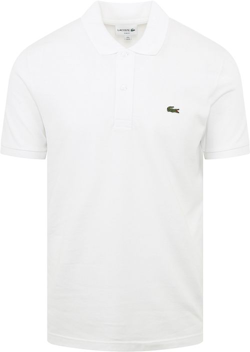 Biała koszulka polo Lacoste z piki Product