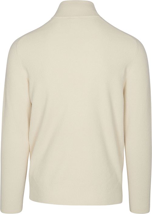 Pullover Half Zip Blue Industry off white Product / Achterkant