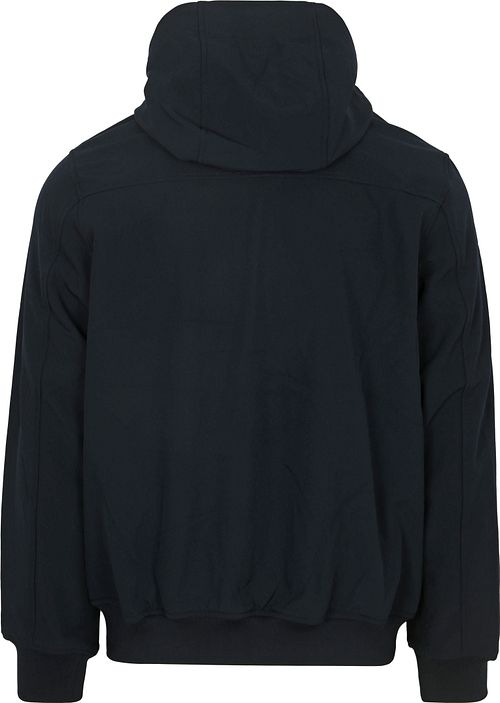 Lyle & Scott Veste Softshell Polaire Navy Product / Achterkant