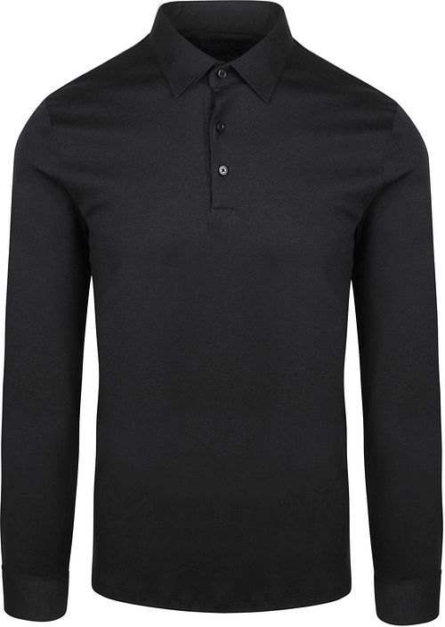 Desoto Langærmet poloshirt Essential Sort Product