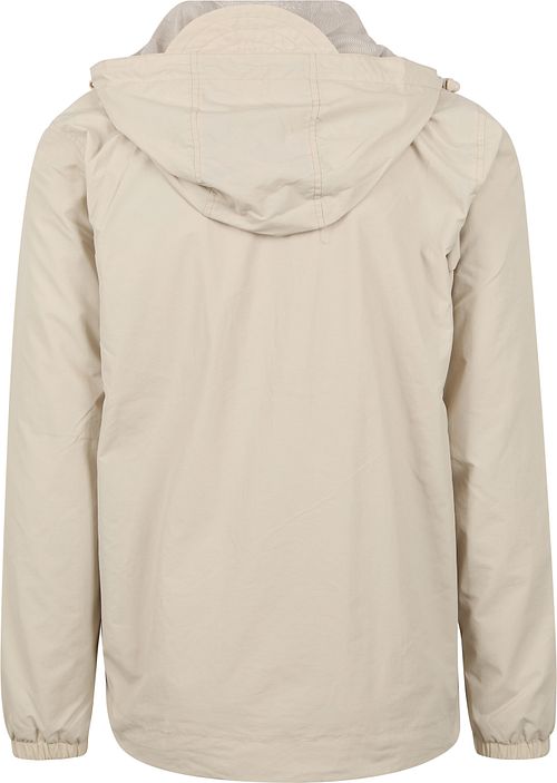 Giacca con zip Lyle & Scott beige Product / Achterkant