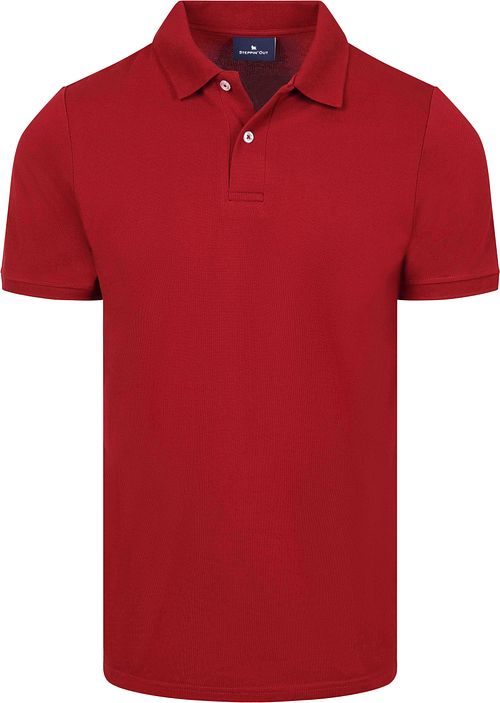 Koszulka polo Steppin' Out Piqué w kolorze bordowym Product