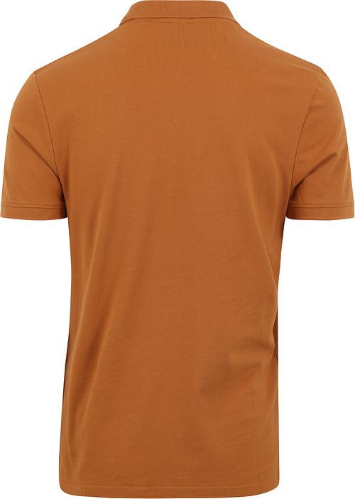 Lyle og Scott Polo Plain Orange Product / Achterkant