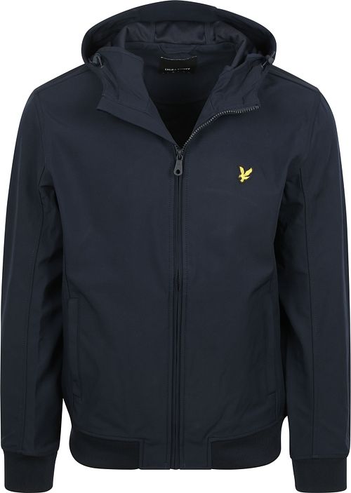 Lyle & Scott Softshell Fleece Jakke Marineblå Product