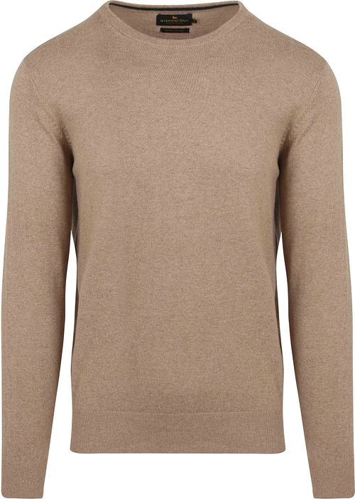 Maglione Steppin' Out in cotone e cashmere sabbia Product