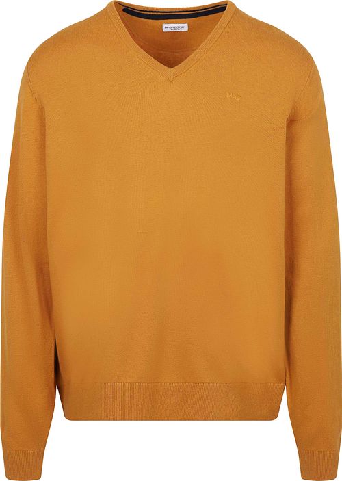 McGregor Trui Merino Blend V-Hals Geel Product