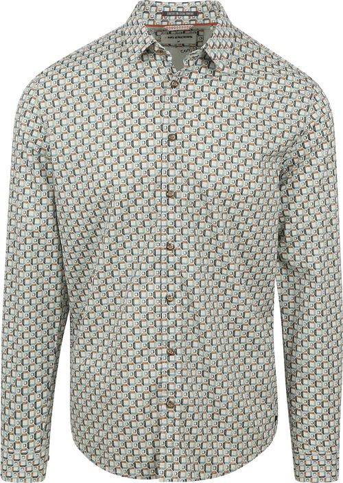 No Excess Skjorte Grøn Multifarvet Print Product