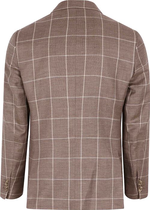 Steppin' Out Blazer Lana Merino Marrone Product / Achterkant