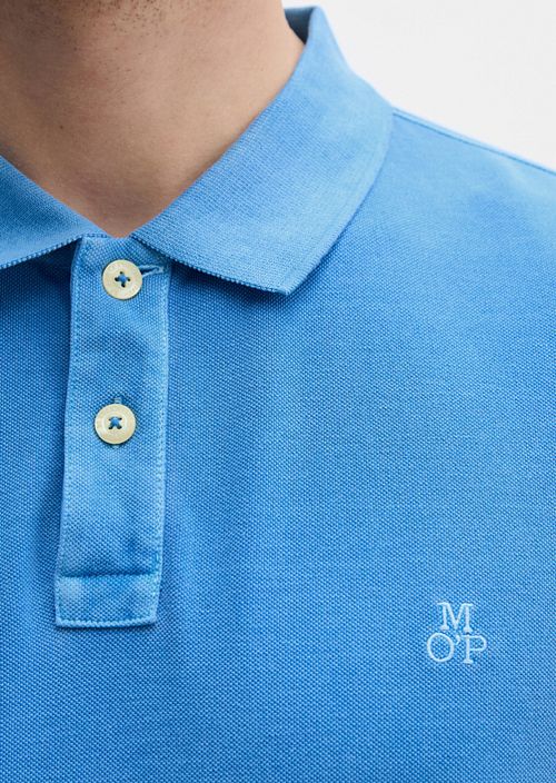 Marc O'Polo Polo Bleu Délavé Model / Detail