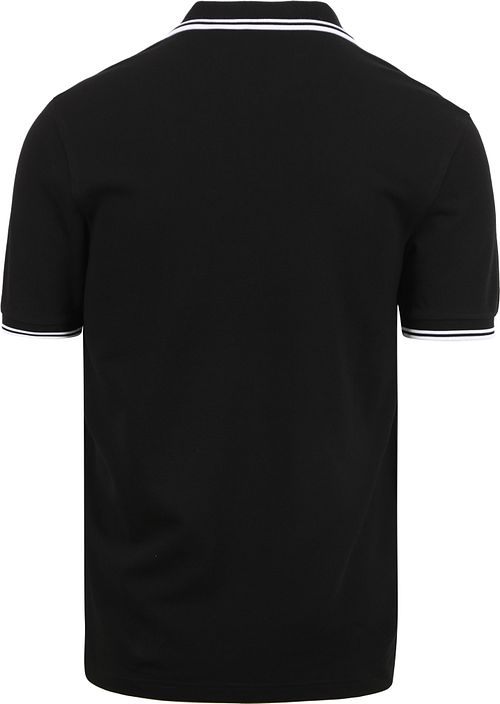 Fred Perry Polo Shirt Black 350 Product / Achterkant