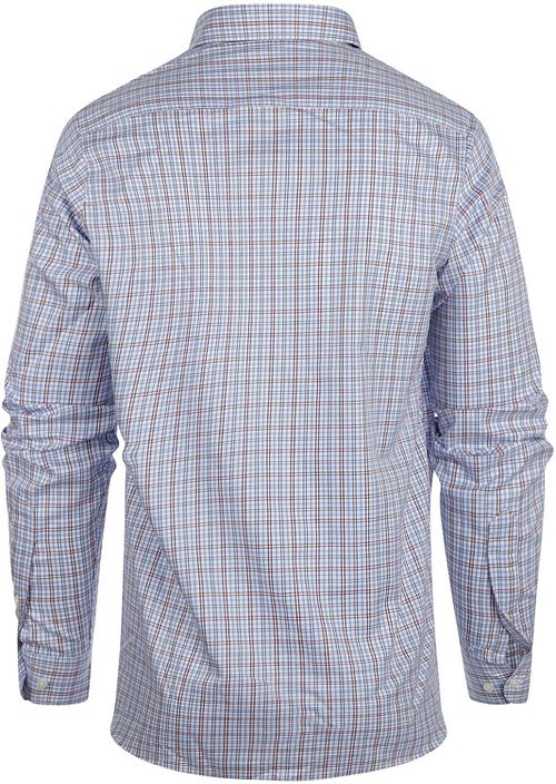 Steppin' Out Hemd Ruiten Blauw Rood Product / Achterkant