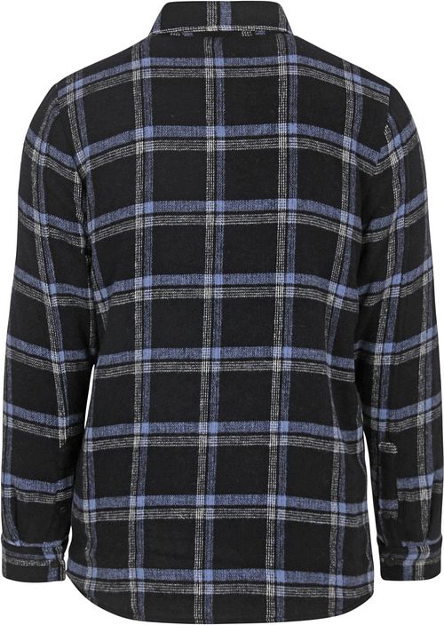 NZA Overshirt Alex Wolmix w kolorze granatowym Product / Achterkant