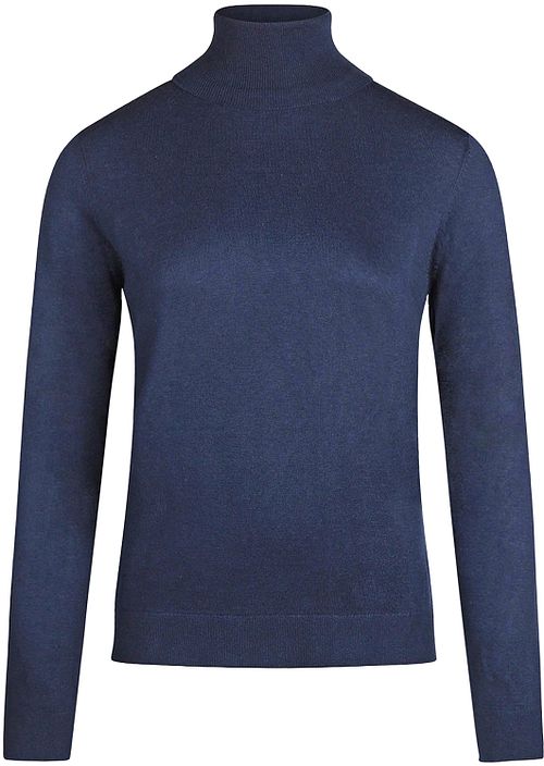 Steppin' Out Damen Rollkragenpullover Cotton Cashmere Navy Product