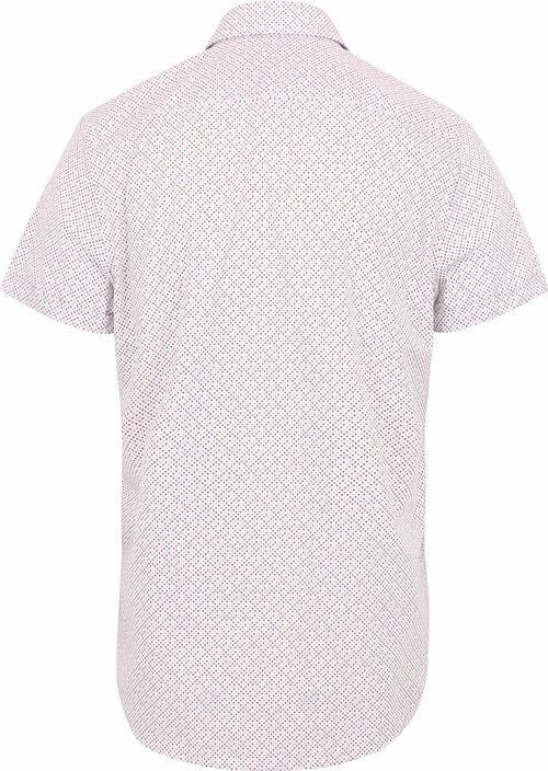 Suitable Short Sleeve Overhemd Print Multicolour Product / Achterkant
