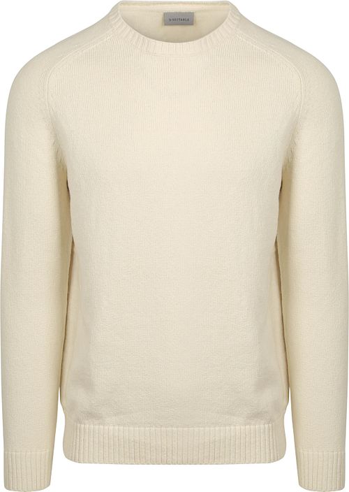 Suitable Pullover Rå Ecrue Product