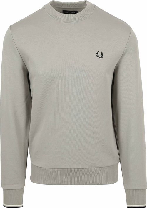 Sweter Fred Perry z logo w kolorze Limestone Grey Product