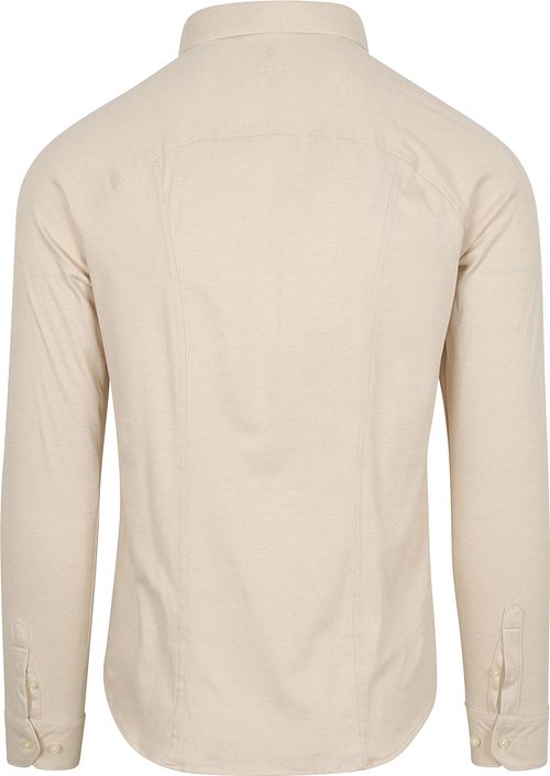 Desoto Camicia easy-iron Modern Kent beige Product / Achterkant
