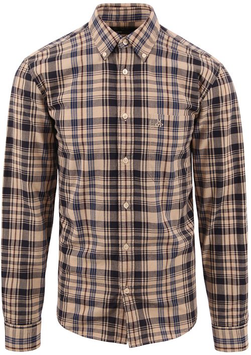 Camicia a quadri Marc O'Polo beige Product