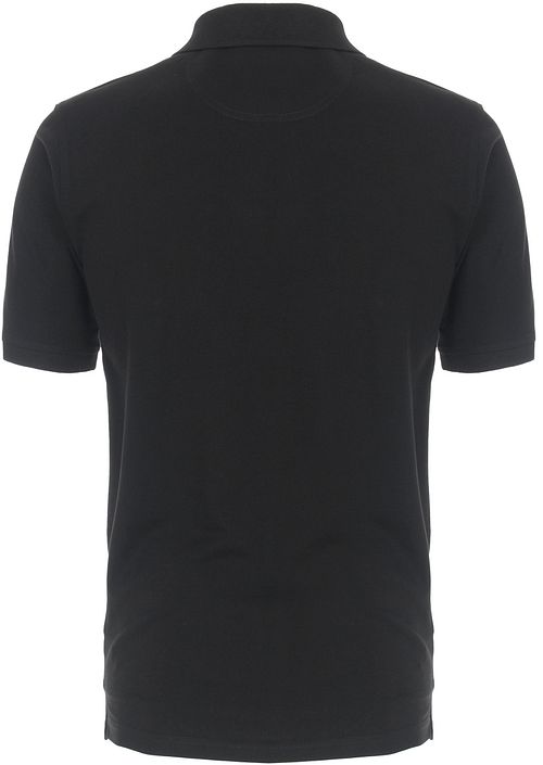 Casa Moda Polo Stretch Svart Product / Achterkant