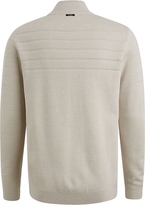 Chaleco Vanguard de mezcla de algodón y modal en beige Product / Achterkant