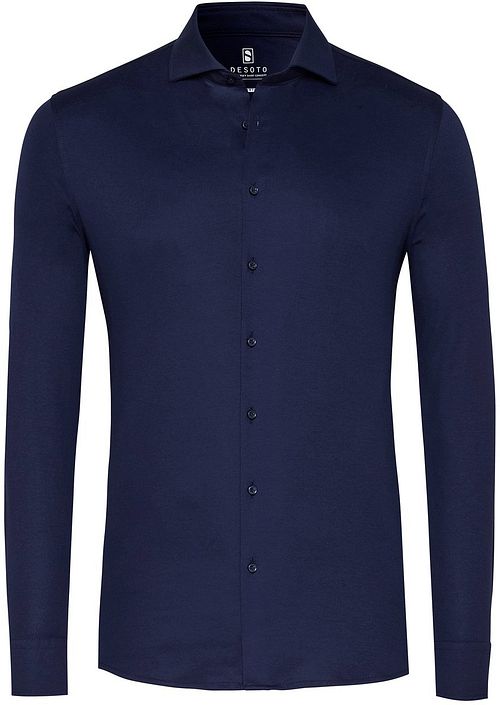 Desoto Essential Overhemd Hai Jersey Navy Product