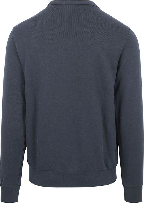 KnowledgeCotton Apparel Elm Trøje Mørkeblå Product / Achterkant