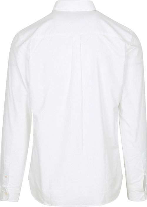 Lyle & Scott Shirt Plain Oxford White Product / Achterkant