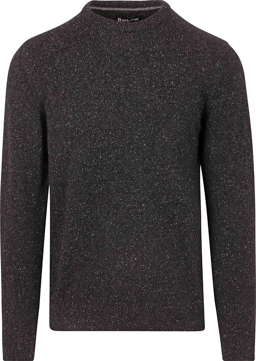 Maglione Barbour in lana d’agnello nero Product