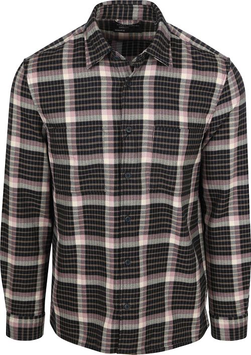 Marc O'Polo Hemd Kariert Navy Mauve Product