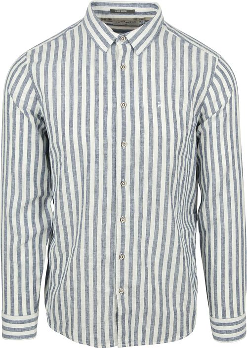 No Excess Overhemd Stripes Blauw Product