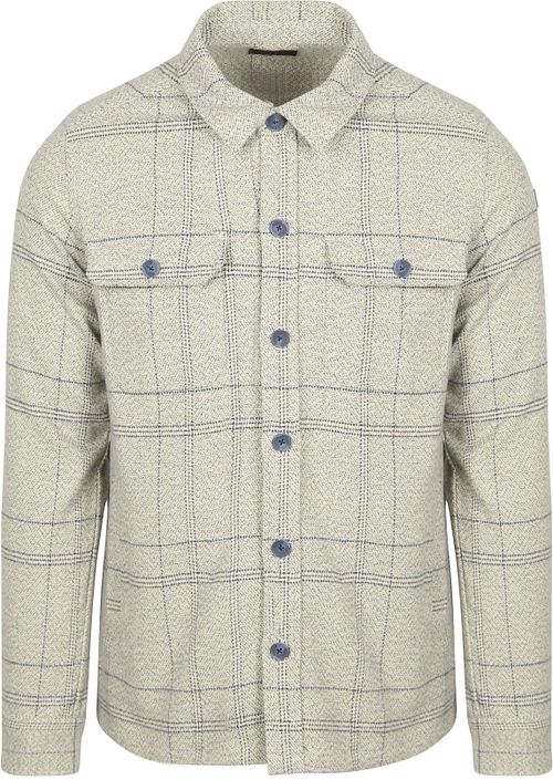 NZA Overshirt Atlas Tenax Check Blauw Product