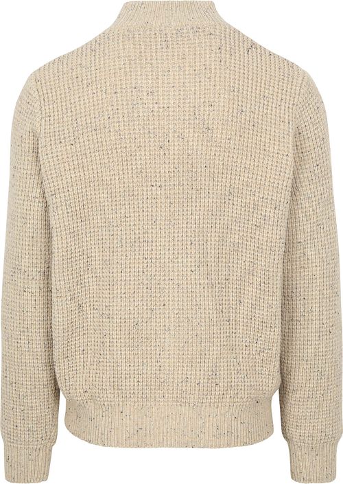 NZA Vest Ullblanding Dominick Beige Product / Achterkant
