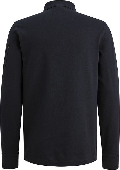 PME Legend Amerikansk Klassisk Langermet Poloskjorte Marineblå Product