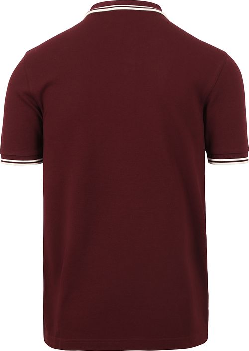 Polo Fred Perry M3600 w kolorze bordowym Product / Achterkant