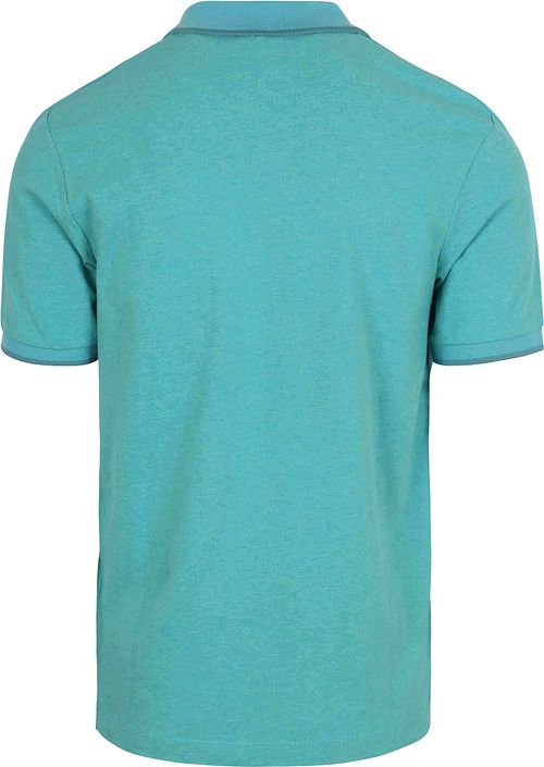 Scotch & Soda Melerad Polo Turkos Product / Achterkant