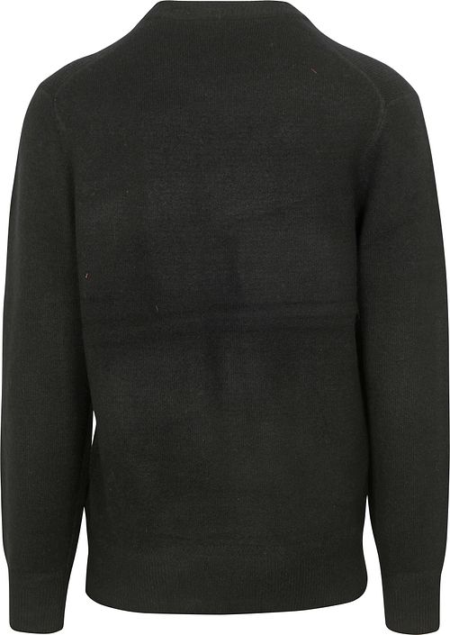Scotch and Soda miękki dzianinowy sweter czarny Product / Achterkant