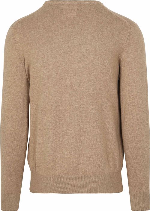Steppin' Out Pull Cotton Cashmere Camel Product / Achterkant