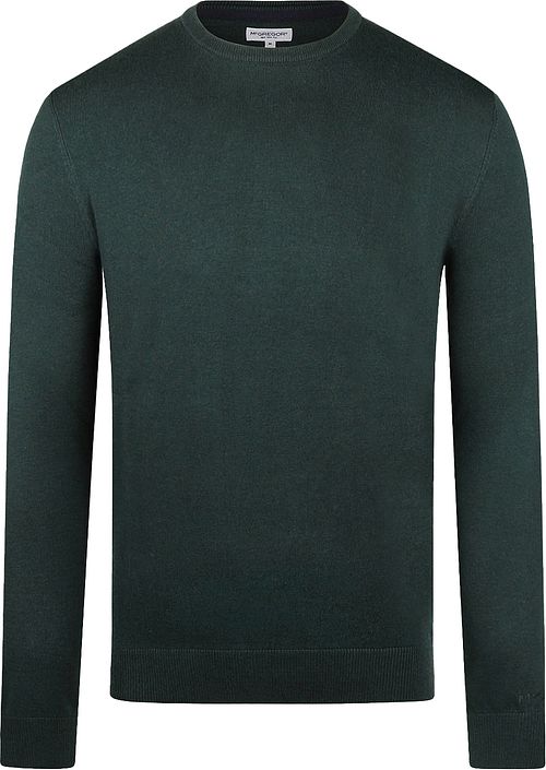 Sweter McGregor z mieszanki wełny merino w ciemnozielonym kolorze Product