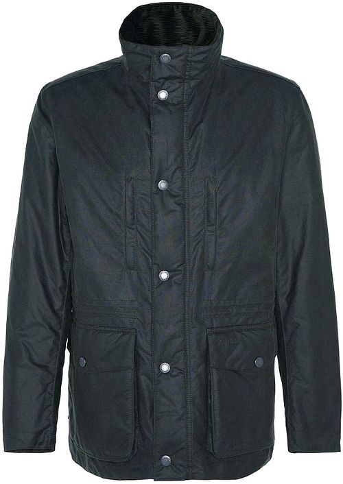 Barbour Falstone Voks-jakke i Mørkegrøn Product