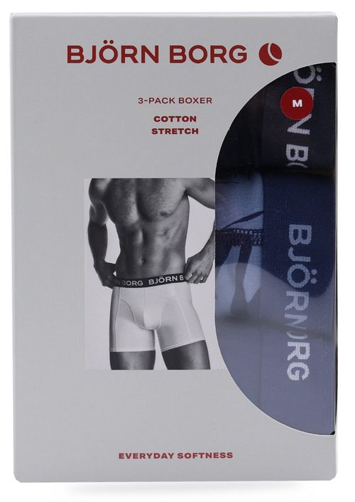 Bjorn Borg Boxers 3Pack Blue