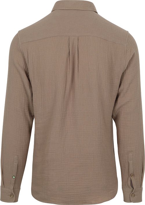 Dstrezzed Skjorta Axton Taupe Product / Achterkant