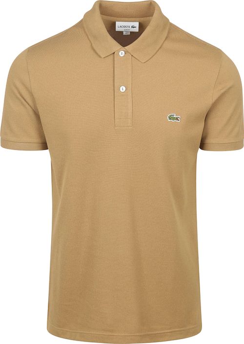 Lacoste Poloshirt Piqué Bruin Product