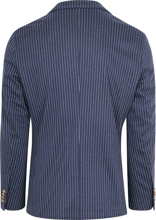 Marynarka Suitable Mylo Pinstripe w kolorze granatowym Product / Achterkant